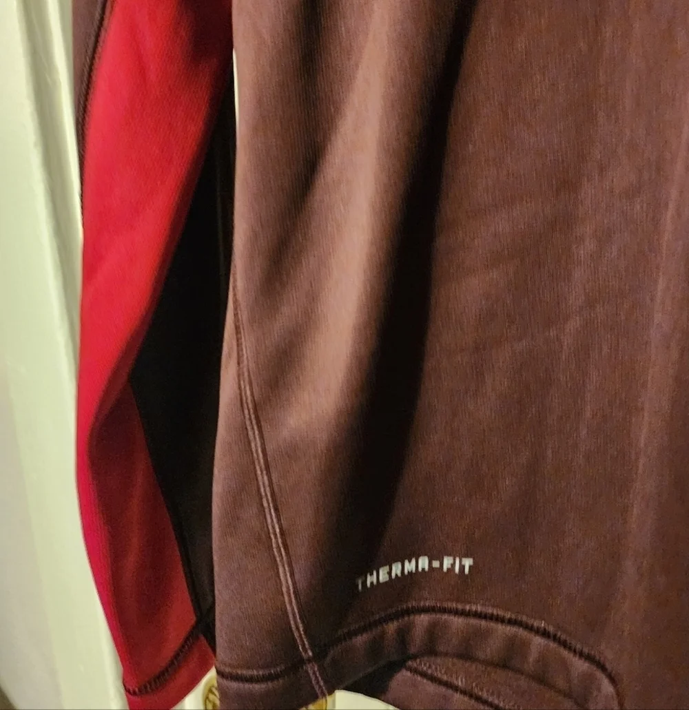 Nike Burgundy/Red Therma-fit Jacket Size M